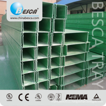 Besca Fiberglass Reinforced Plastics FRP/GRP Cable Trunking Supplier